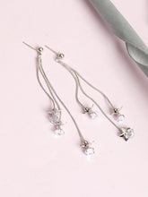 Lighting Star Silver Earrings