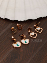 Cocktail Couture Rose Gold Earring Combo