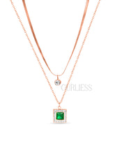 Emerald Attention Pendants