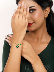 Embracing Emerald Bracelets