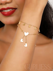Glow Hearts Charm Bracelets