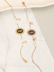 Circle Link/ Rosey Link Bracelets