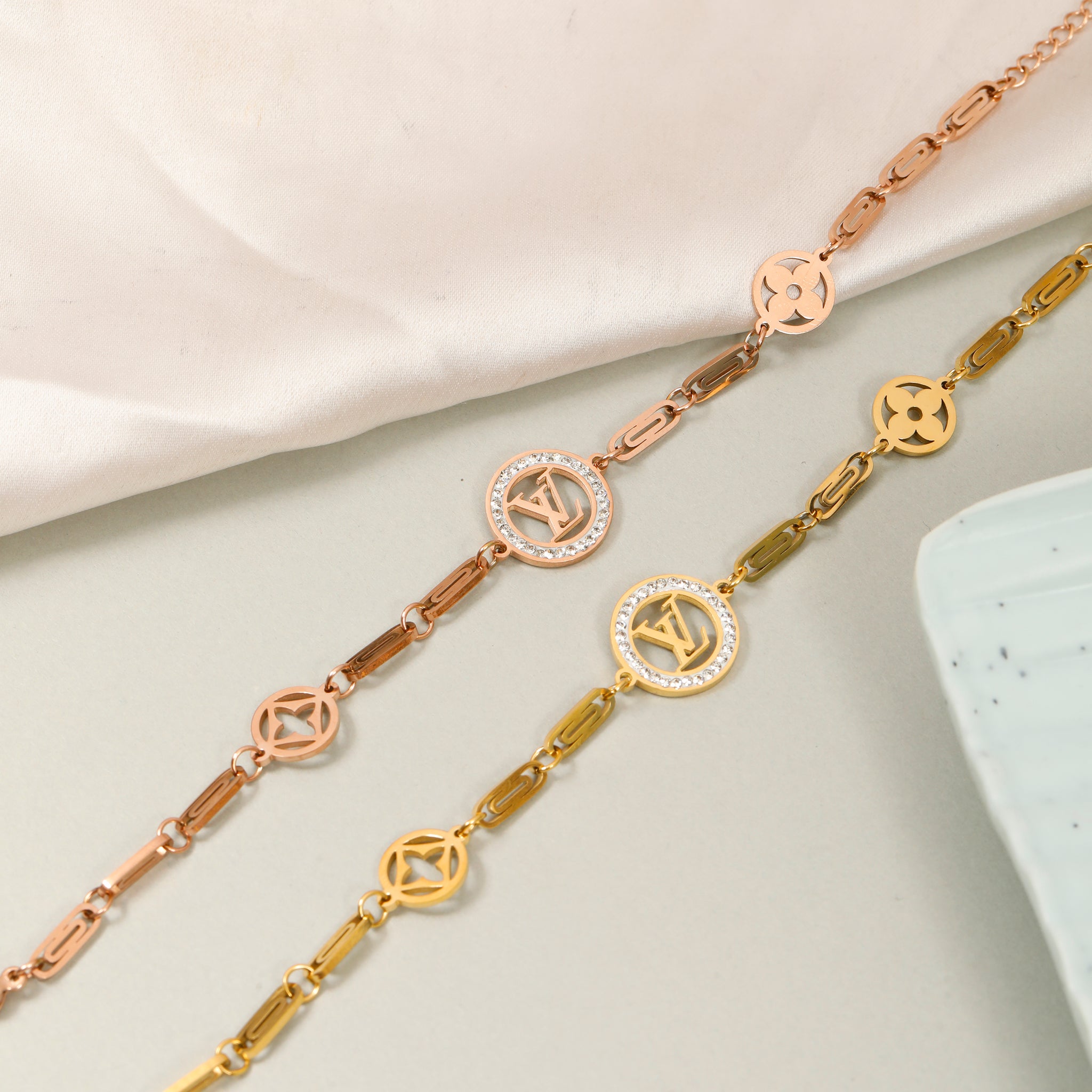 Luna/The Iconic Initial Bracelets