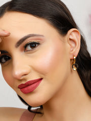 Caelia Black Gold Earring