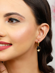 Caelia Black Gold Earring