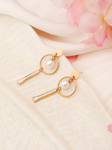 Keshi Pearl Classic Earrings