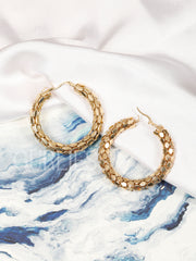 Gold Beetles Earrings