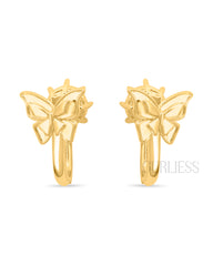 Honeycomb/Golden Grace Studs Earrings