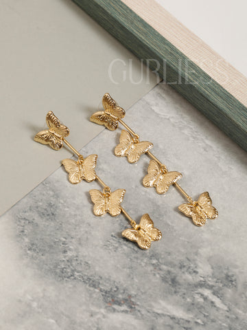 Butterfly Bunch Dangler Earrings