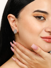 Blooming Silver Earrings