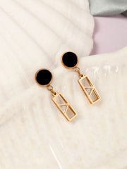 Omega Rose Gold Earrings