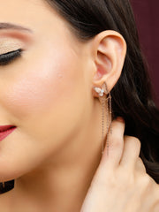 Butterfly Tale Rose Gold Earrings
