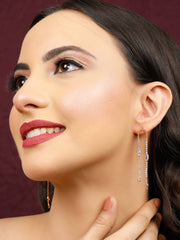 Gizelle Tale Rose Gold Earrings
