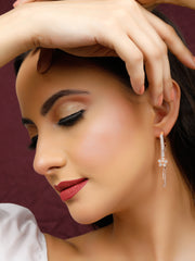 Kirata Zircon Rose Gold Earrings