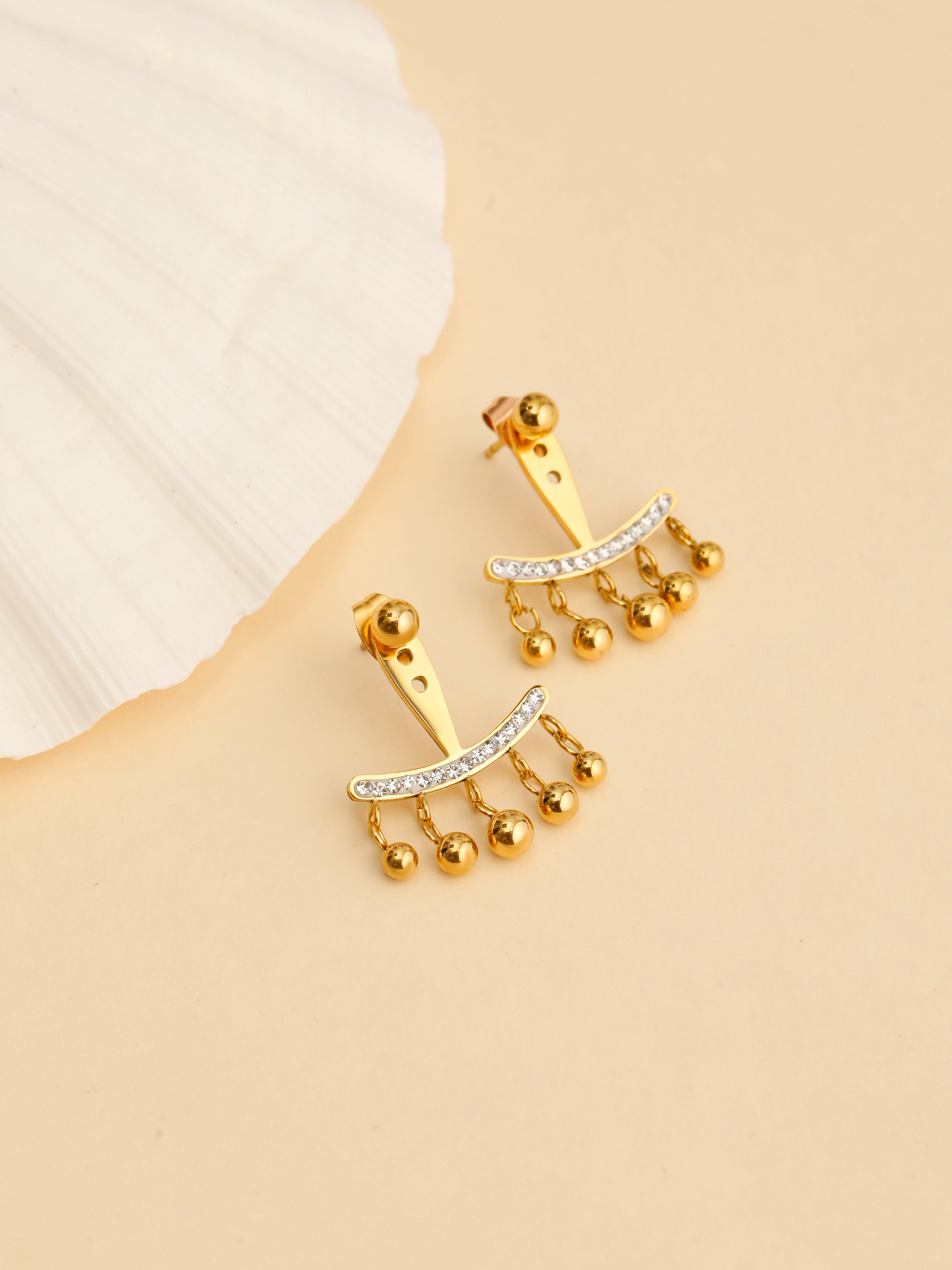 Urban Jhumka Gold Earrings