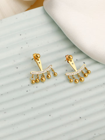 Urban Jhumka Gold Earrings