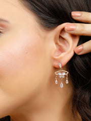 Bold Diva Rose Gold Earrings