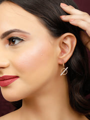 Vesta Rose Gold Earrings