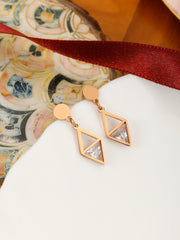 Fawn Rose Gold Earrings