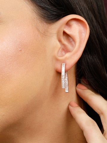 Maud Rose Gold Earrings