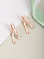 Maud Rose Gold Earrings