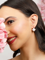 Classic Bold Rose Gold Earrings