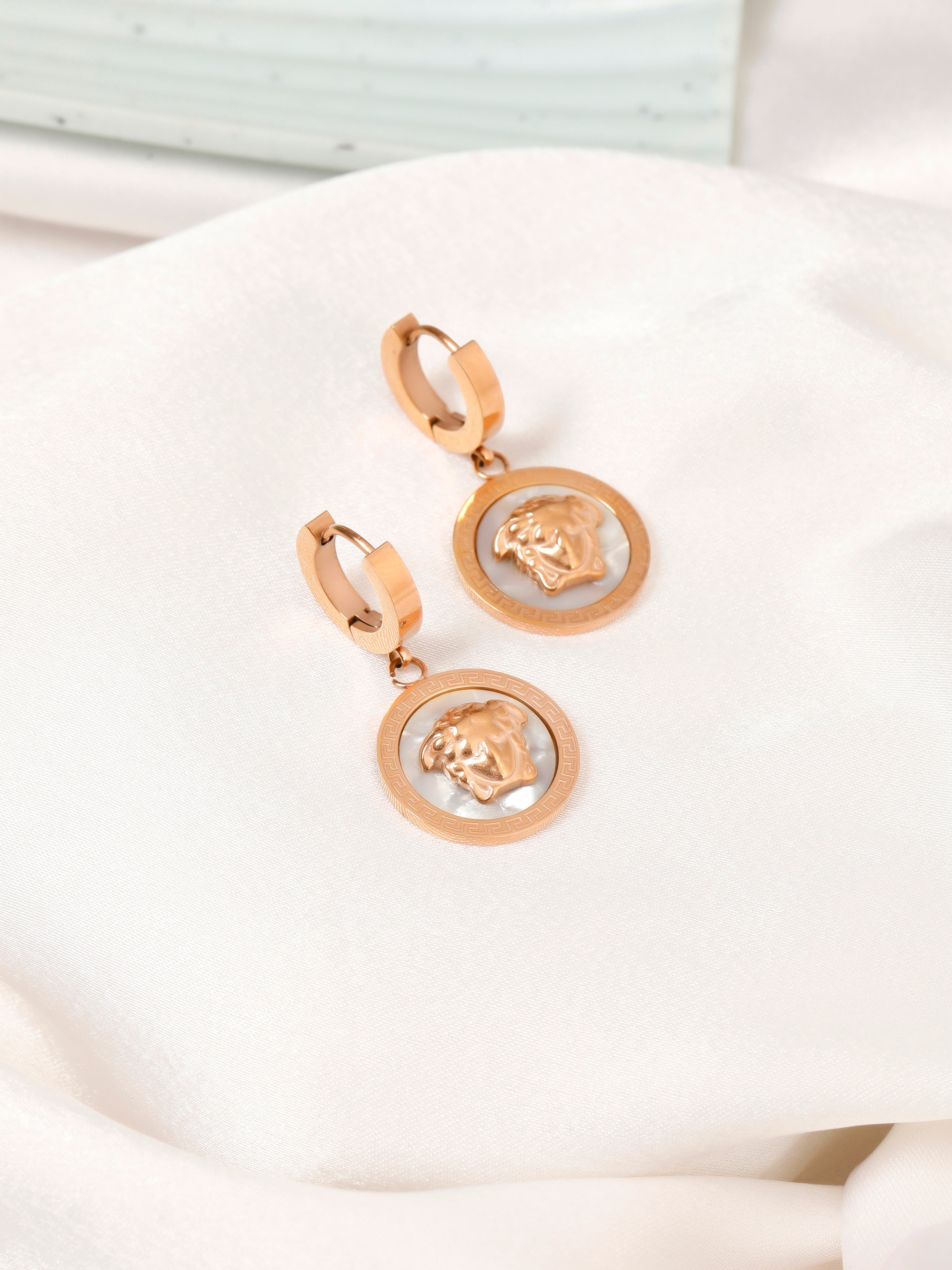 Flirty Pop Rose Gold Earrings