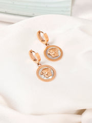 Flirty Pop Rose Gold Earrings