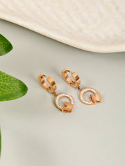 Wilda Classic Rose Gold Earrings