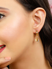 Rue Butterfly Rose Gold Earrings