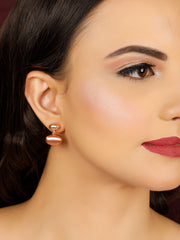 Polly Polished Silver Earrings