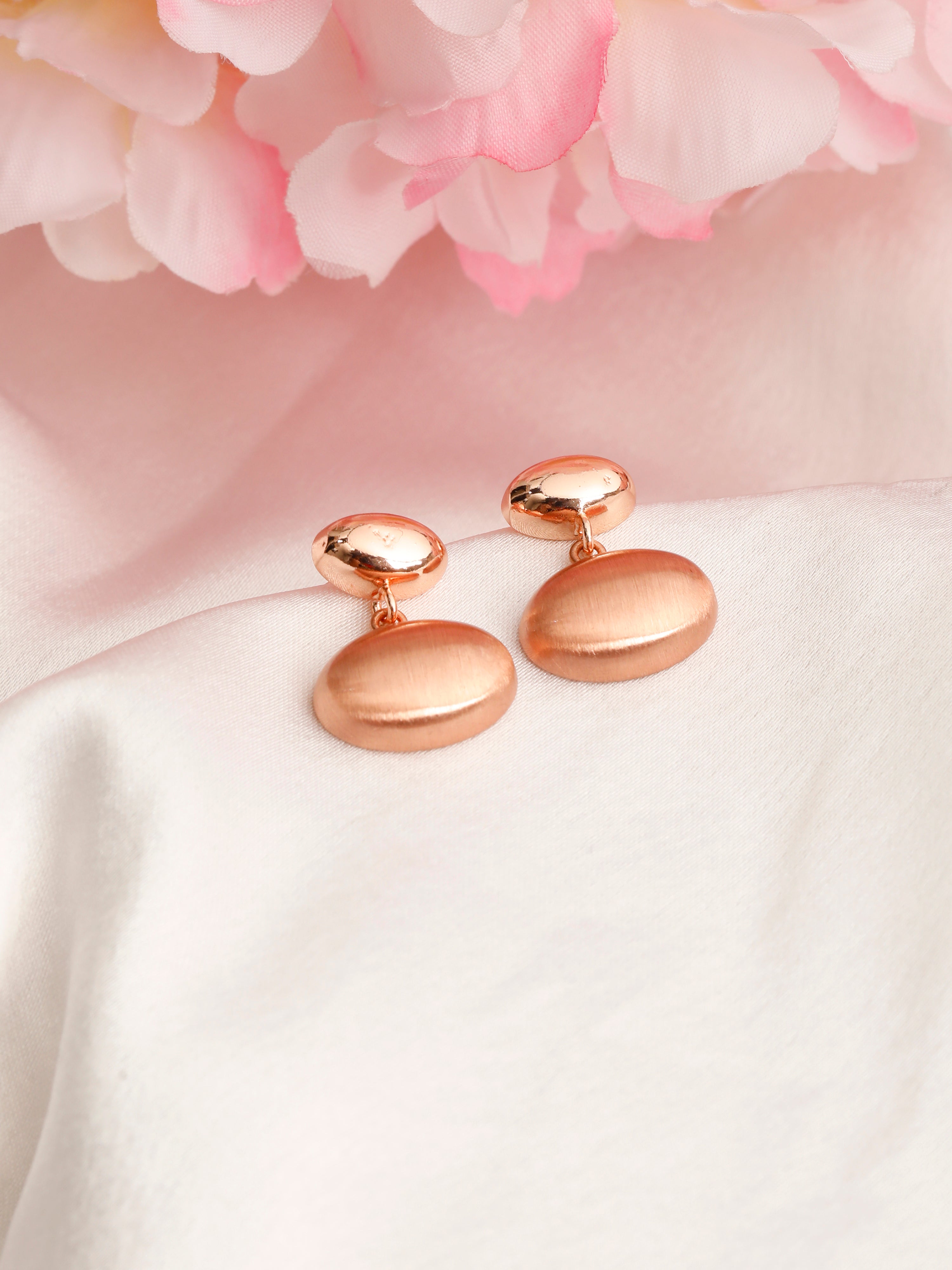 Polly Polished Silver Earrings