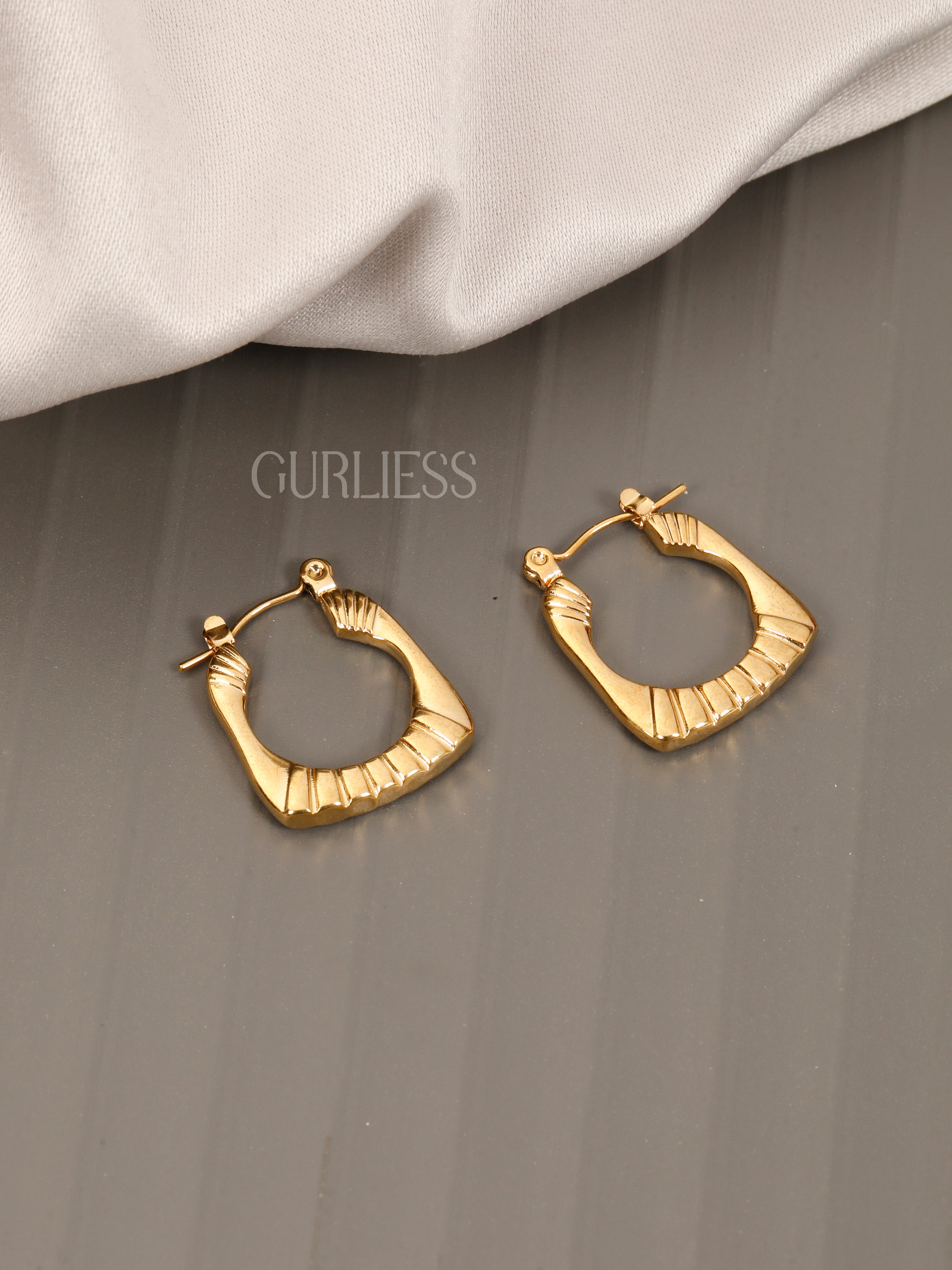 Fashion Fusion Hoops Earrings