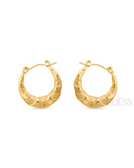Moon Knight Hoops Earrings