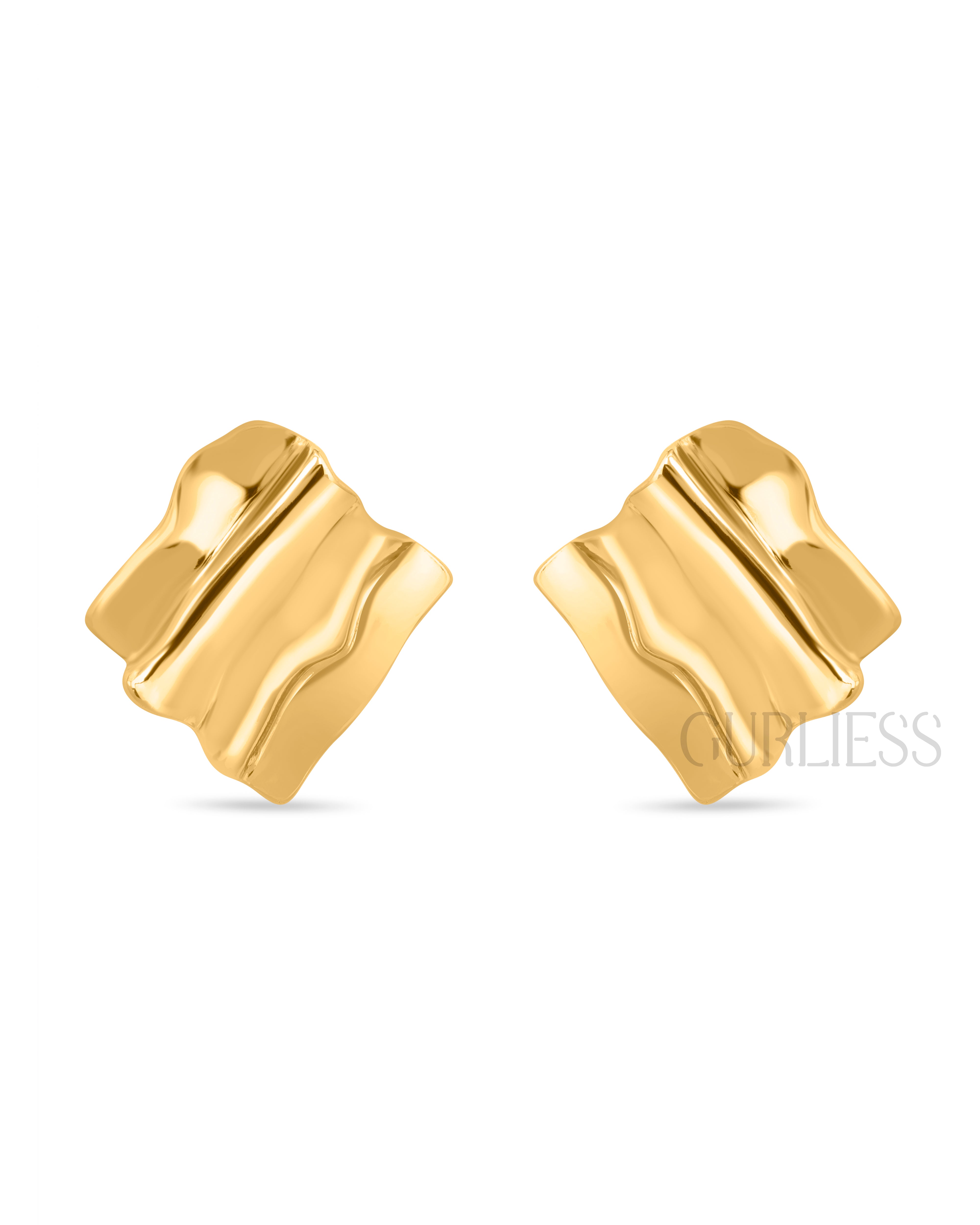 Willow Gold Petals Earrings