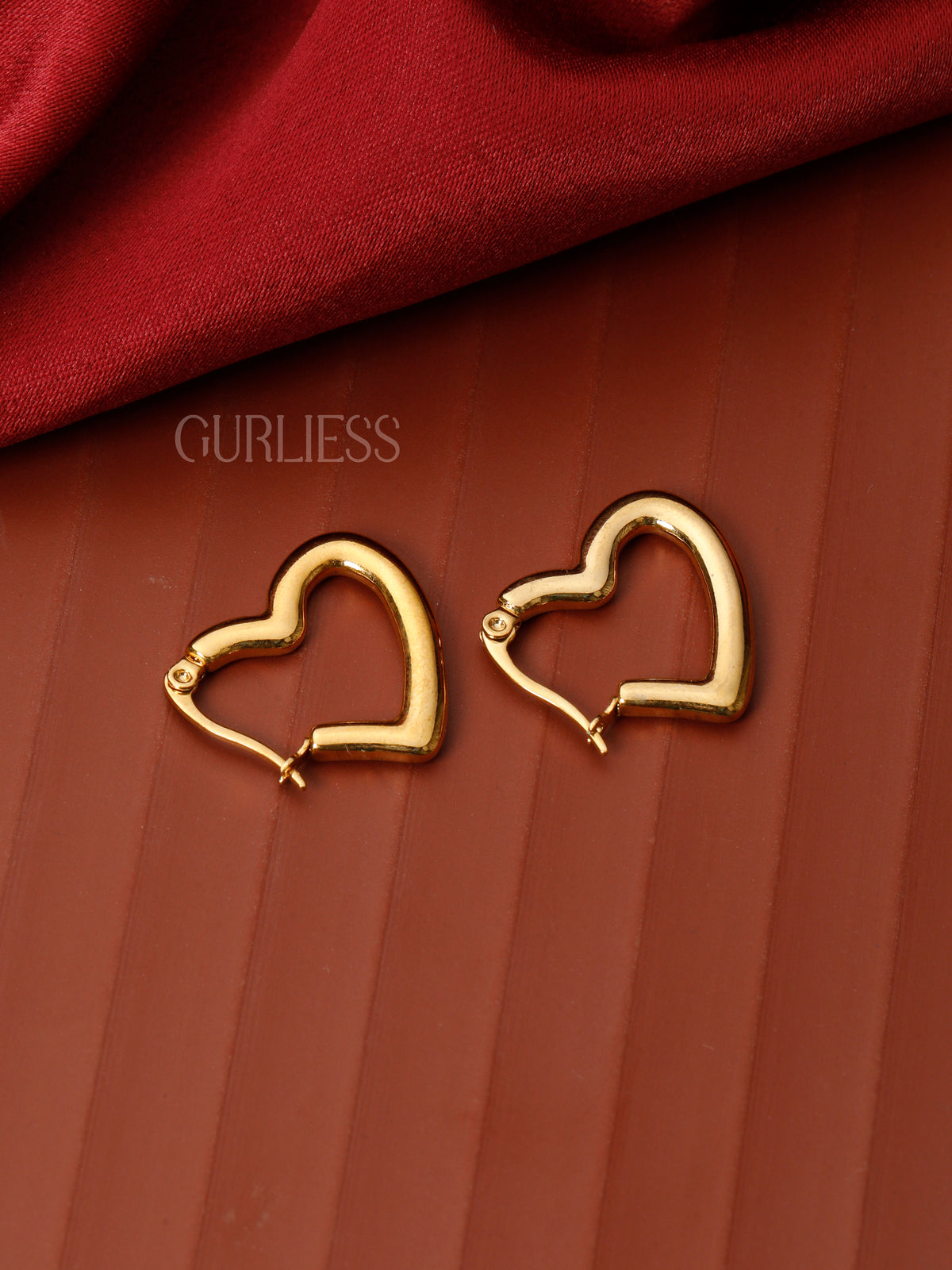Diana Heart Earrings