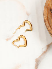 Diana Heart Earrings