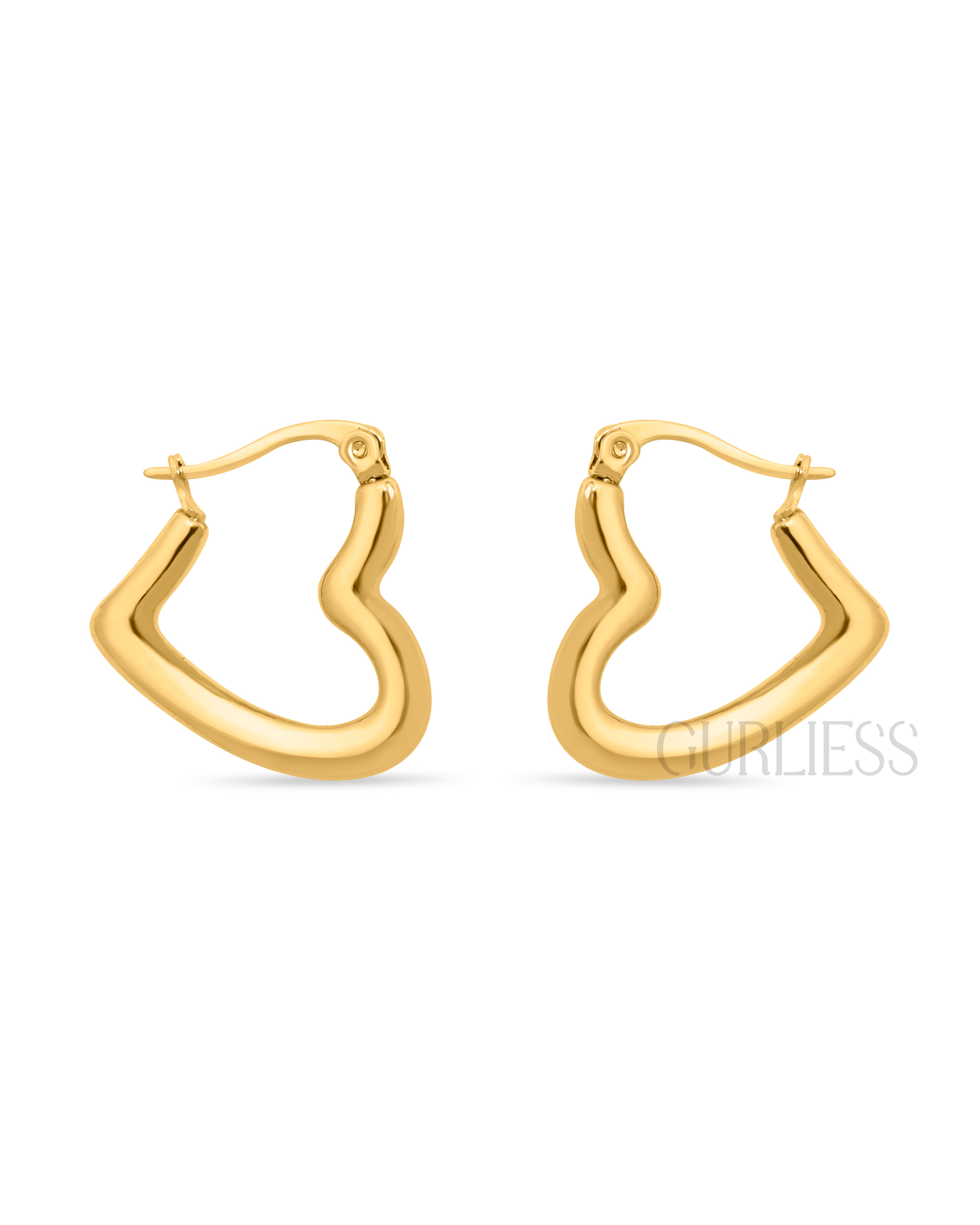Diana Heart Earrings