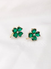 Emerald Cashmere Earrings
