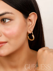 Vertical Hearts Earrings