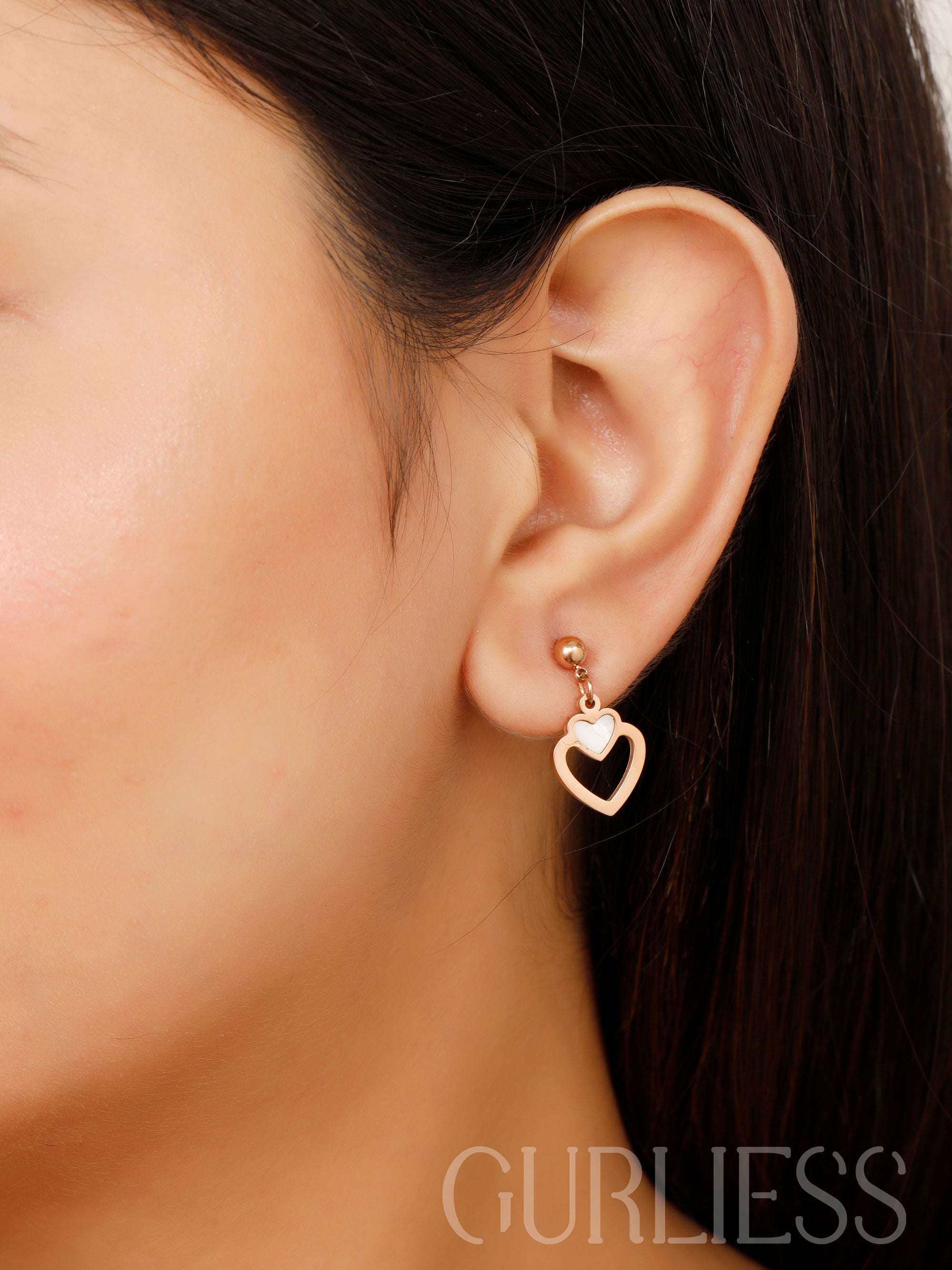 Cocktail Couture Rose Gold Earring Combo