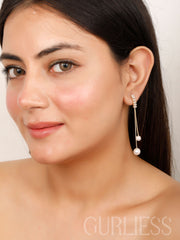 Swinging Sweethearts Crystal Gold Earring Combo