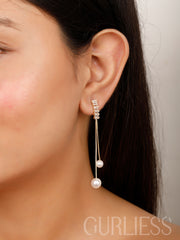 Swinging Sweethearts Crystal Gold Earring Combo