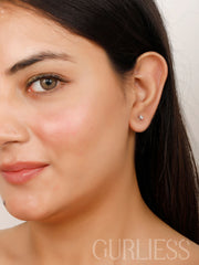 Frozen Feathers Precious Pair Earring Combo