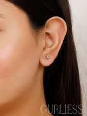 Frozen Feathers Precious Pair Earring Combo