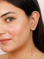 Frozen Feathers Precious Pair Earring Combo