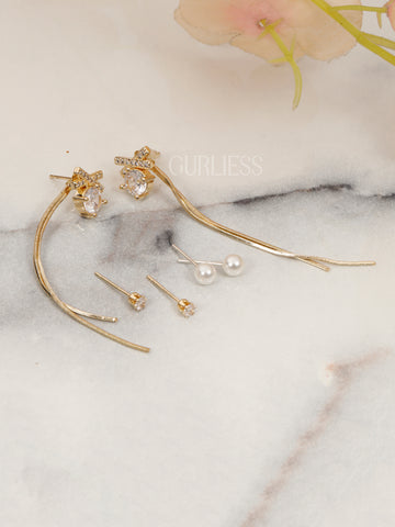 Golden Wonderland Modern Muse Earring Combo