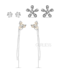 Nature Embrace Contrast Earring Combo