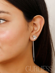 Nature Embrace Contrast Earring Combo