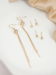 Aquarius Aura Brilliance Bless Earring Combo